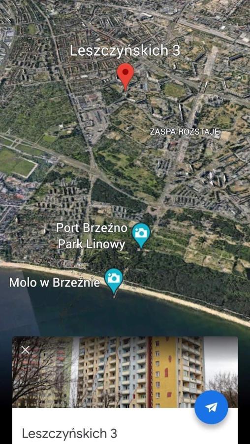 Apartament Niedaleko Plazy Гданск Екстериор снимка
