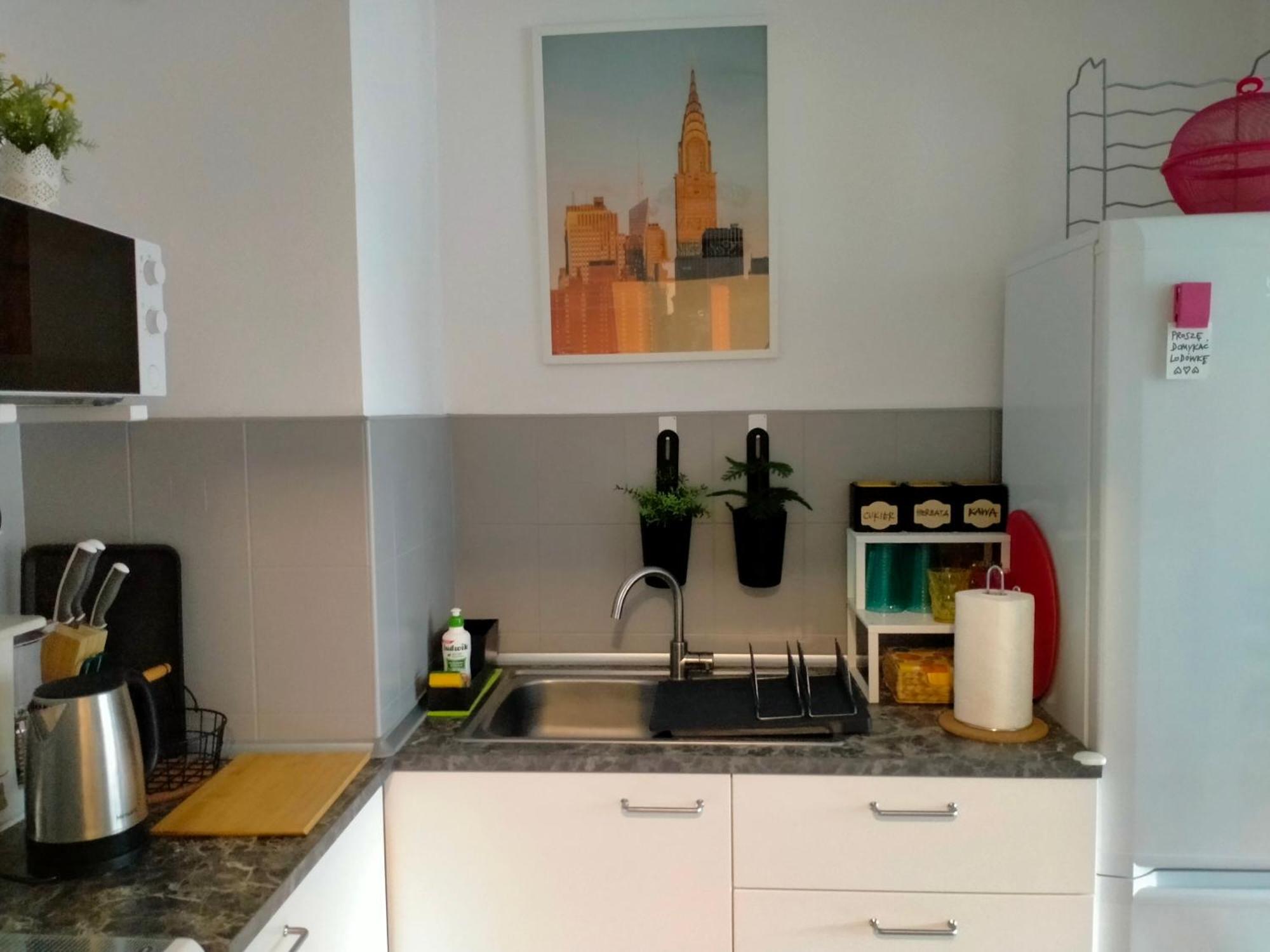 Apartament Niedaleko Plazy Гданск Екстериор снимка