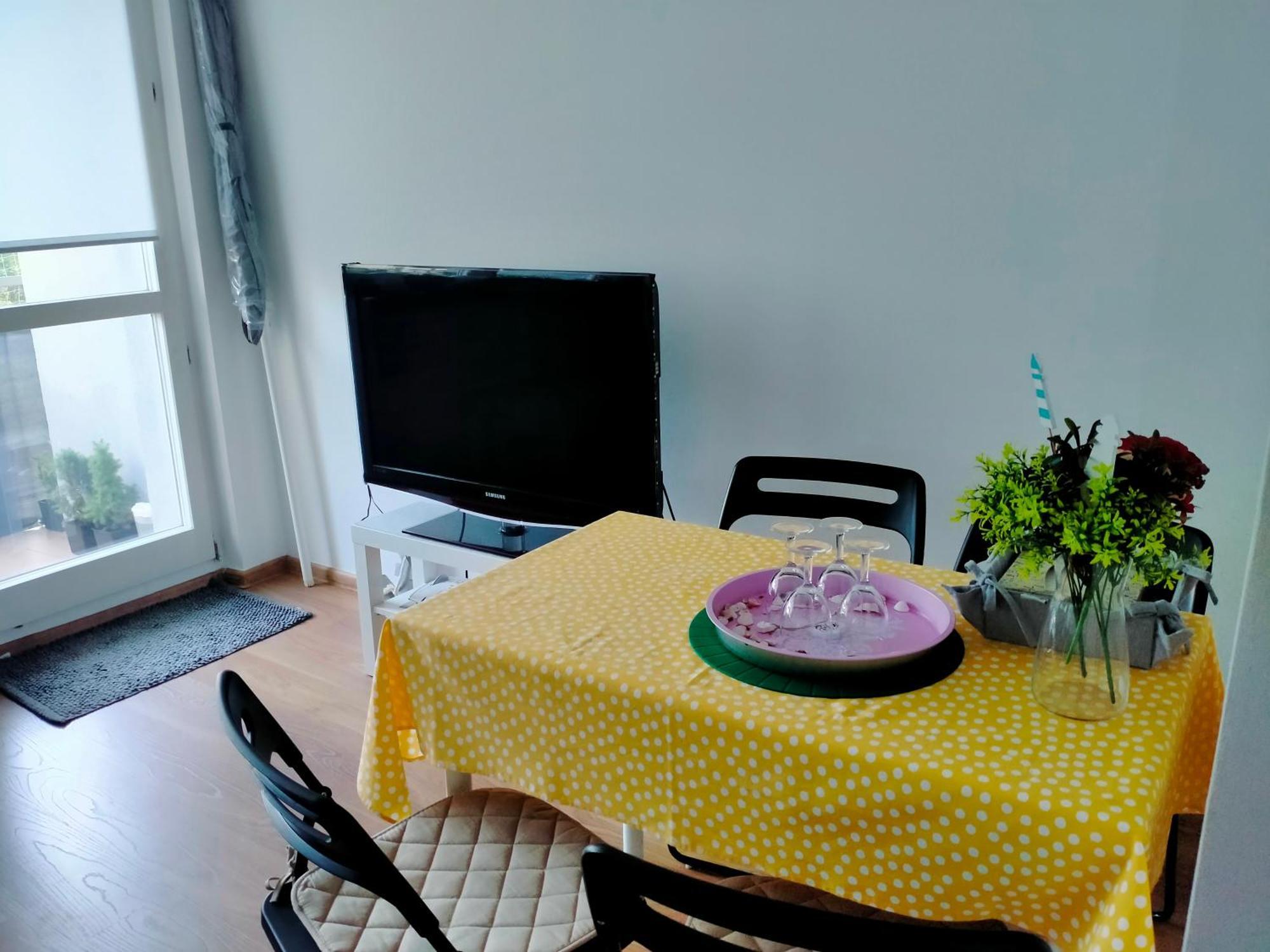 Apartament Niedaleko Plazy Гданск Екстериор снимка
